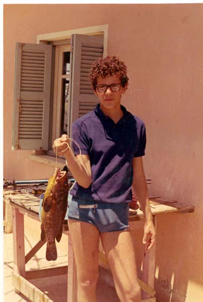 1970 Souren with a grouper 