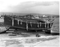 Fishing boat in Paphos harbor '71_edited