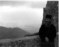 Monk at Stavrovouni Monastery - Winter 1970-71