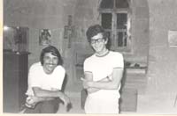1971 Iacovos and Souren inside the Castle