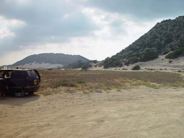 Nun outside Apostolos Andreas Monastery 9