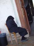 Nun outside Apostolos Andreas Monastery 2