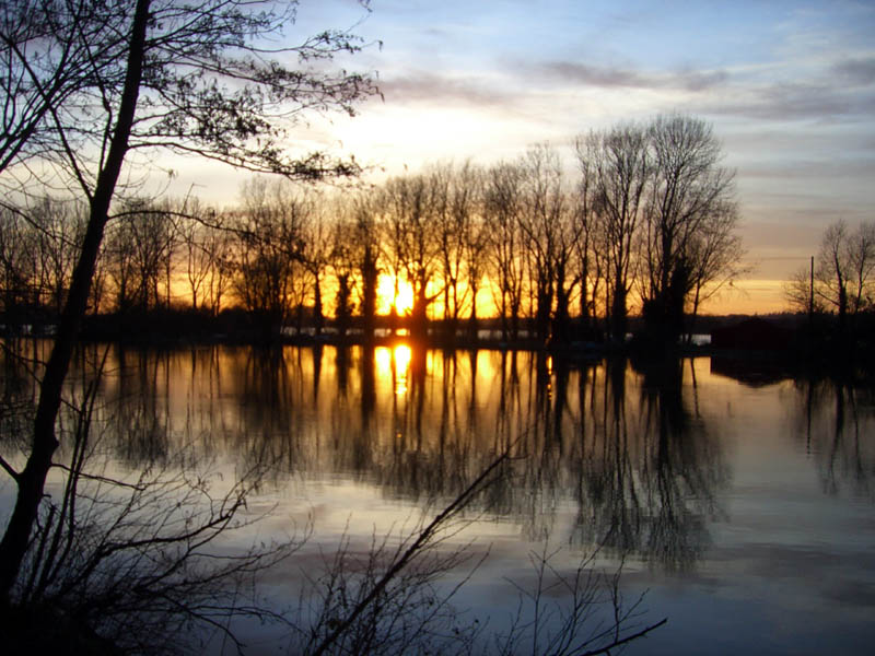 Sonning at dusk