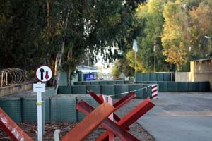 Ledra Palace crossing, old road to Kyrenia